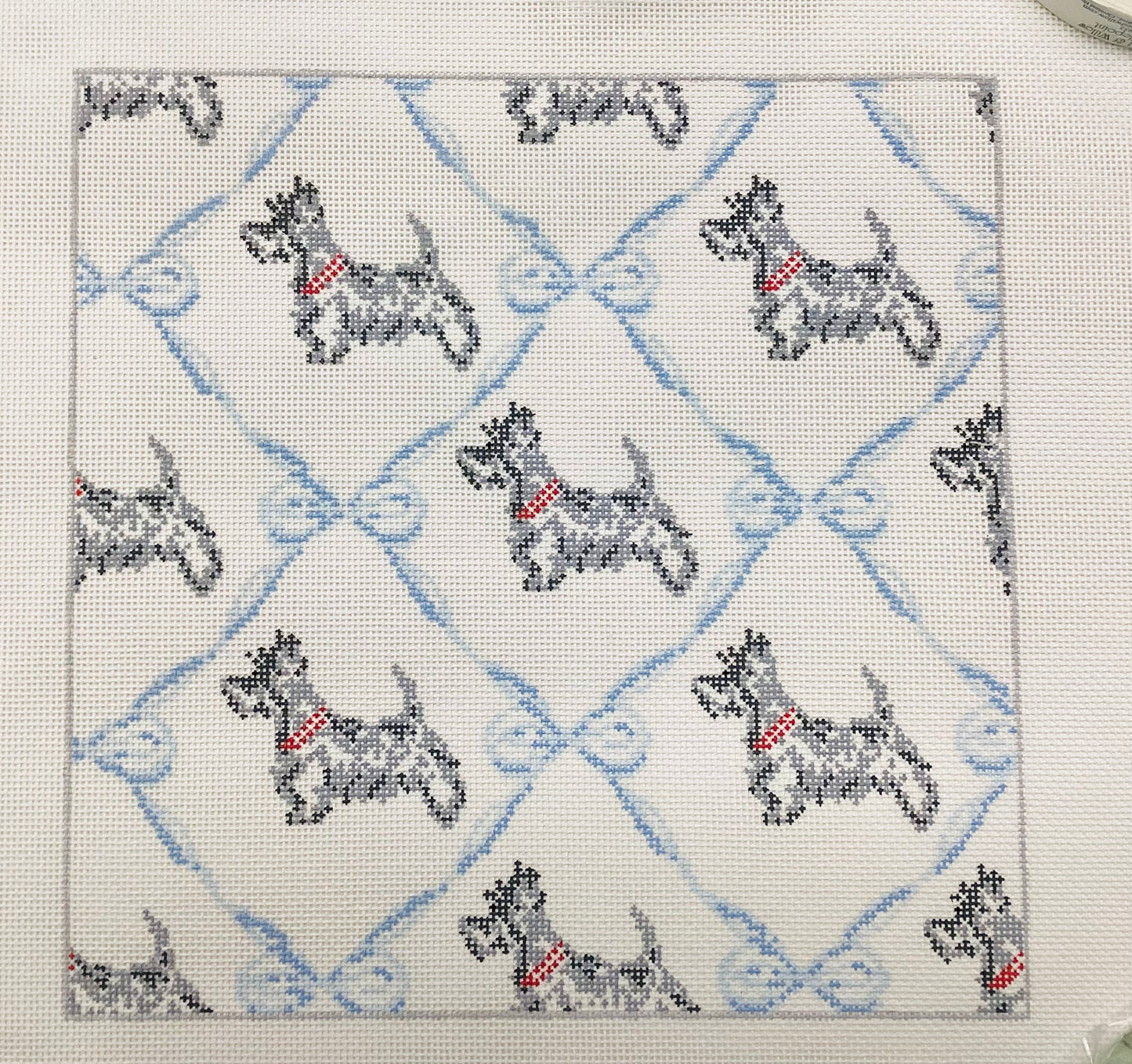 Scottie Dog Needlepoint