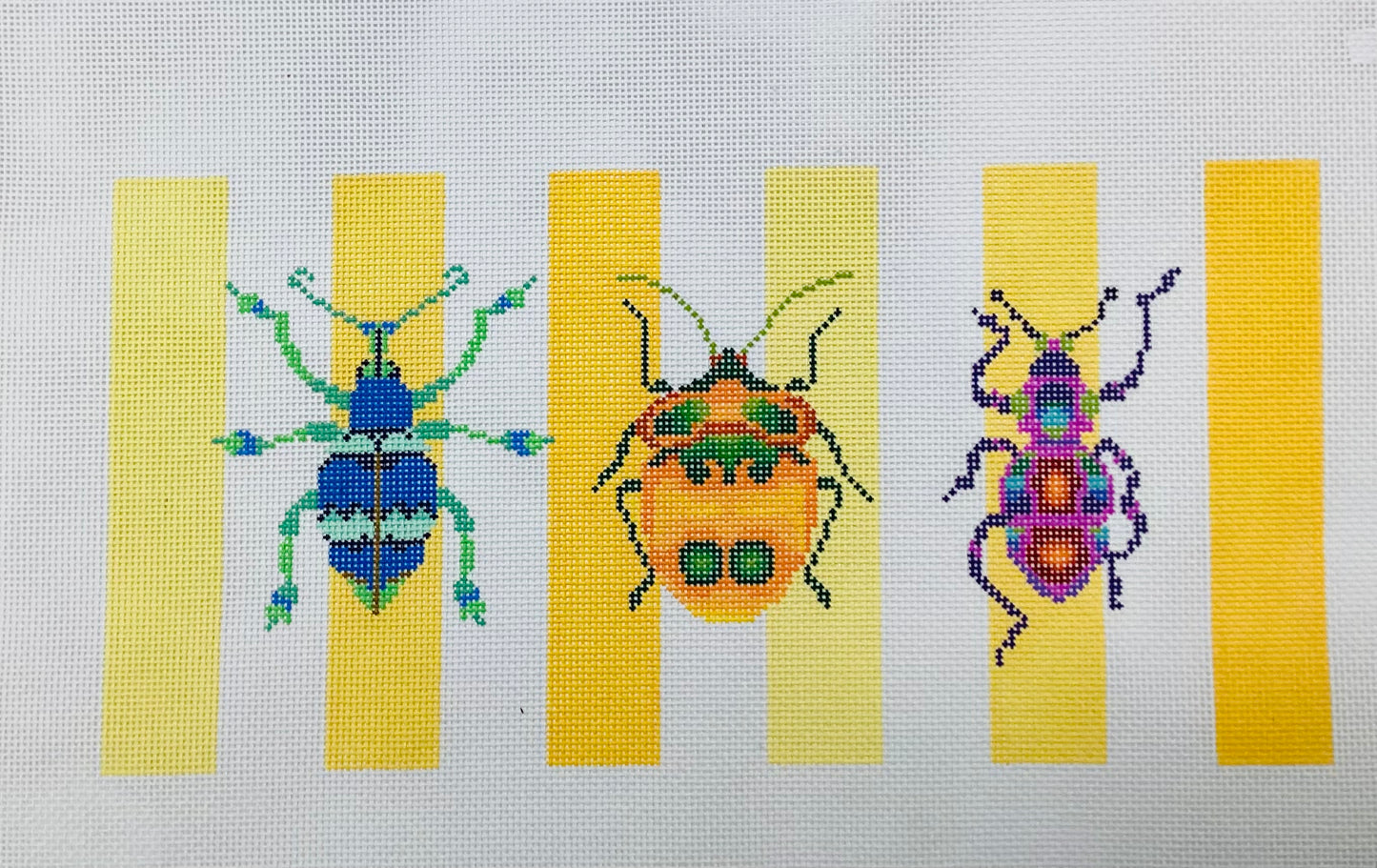 Three Bugs Needlepoint