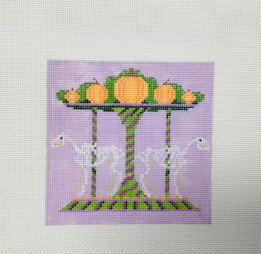 Carousel Headless Horseman Needlepoint