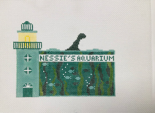 Nessie's Aquarium Needlepoint