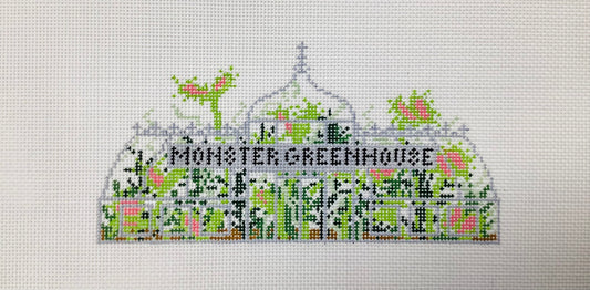 Monster Greenhouse Needlepoint