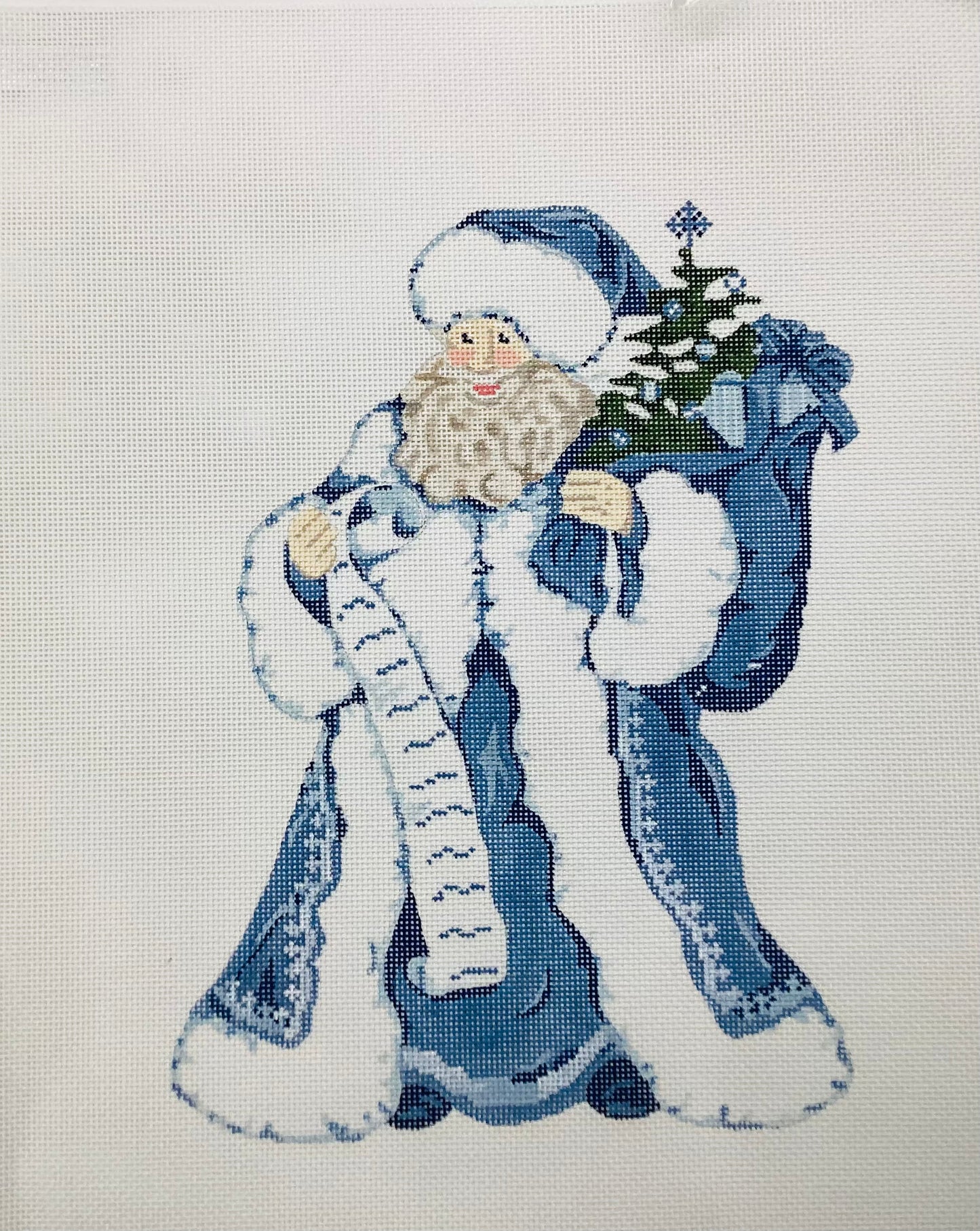 Wedgewood Santa Needlepoint