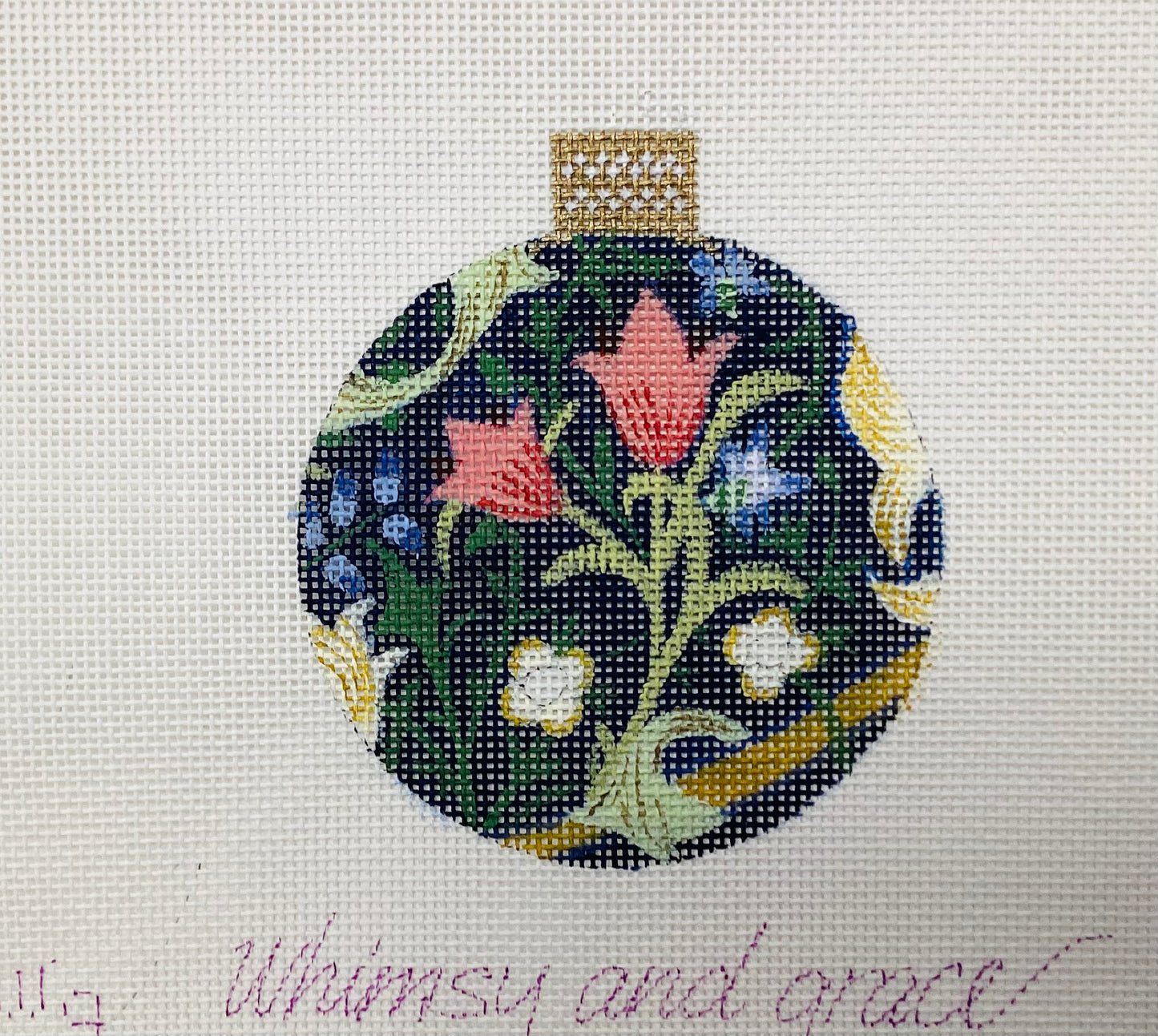 Wm's Golden Lily Reflection Blue