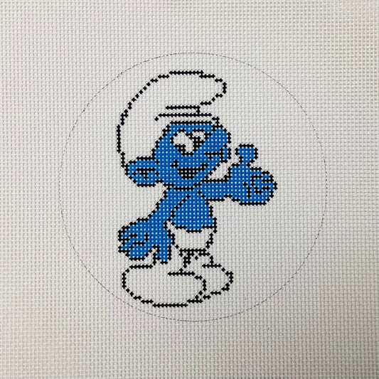 Smurf Needlepoint Canvas