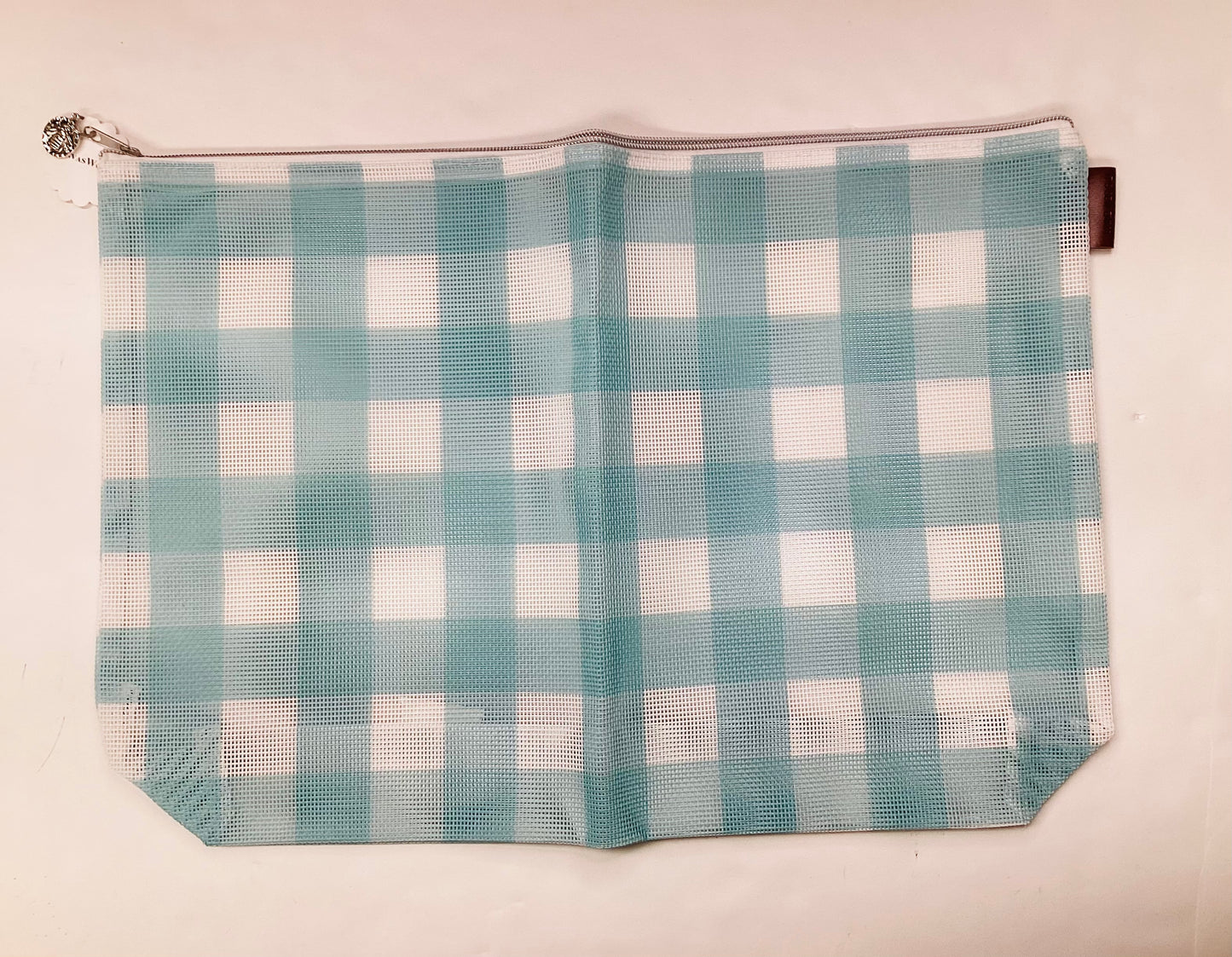 Zippered case that can be stitched - Blue