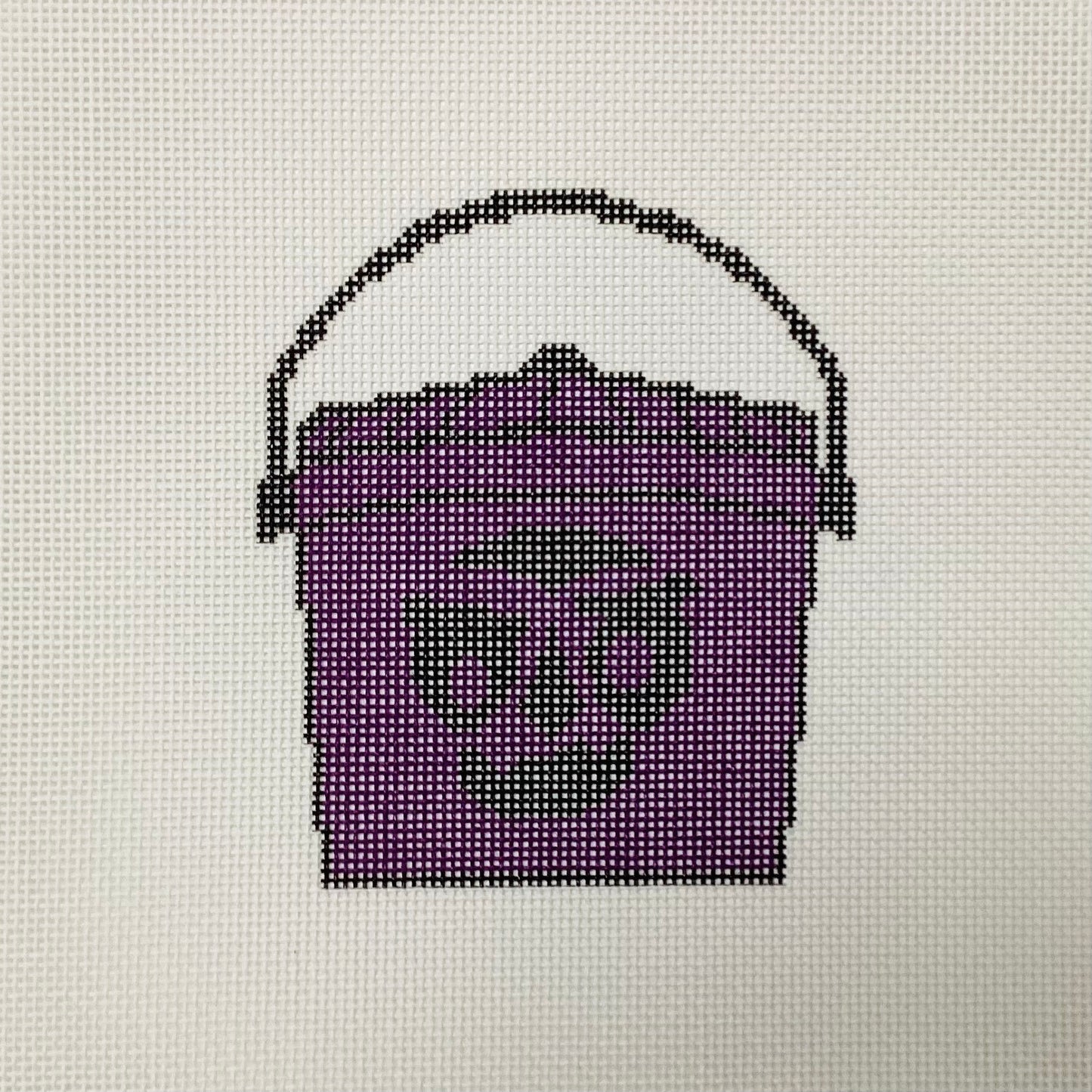 Boo Bucket Needlepoint Canvas