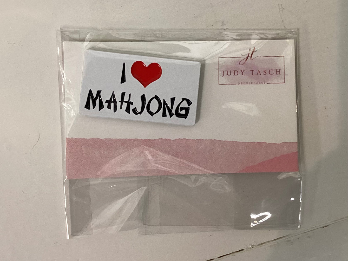 I heart Mahjong Needleminder