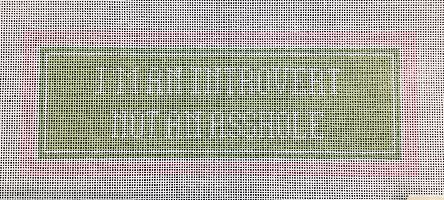 I'm an Introvert Needlepoint Canvas