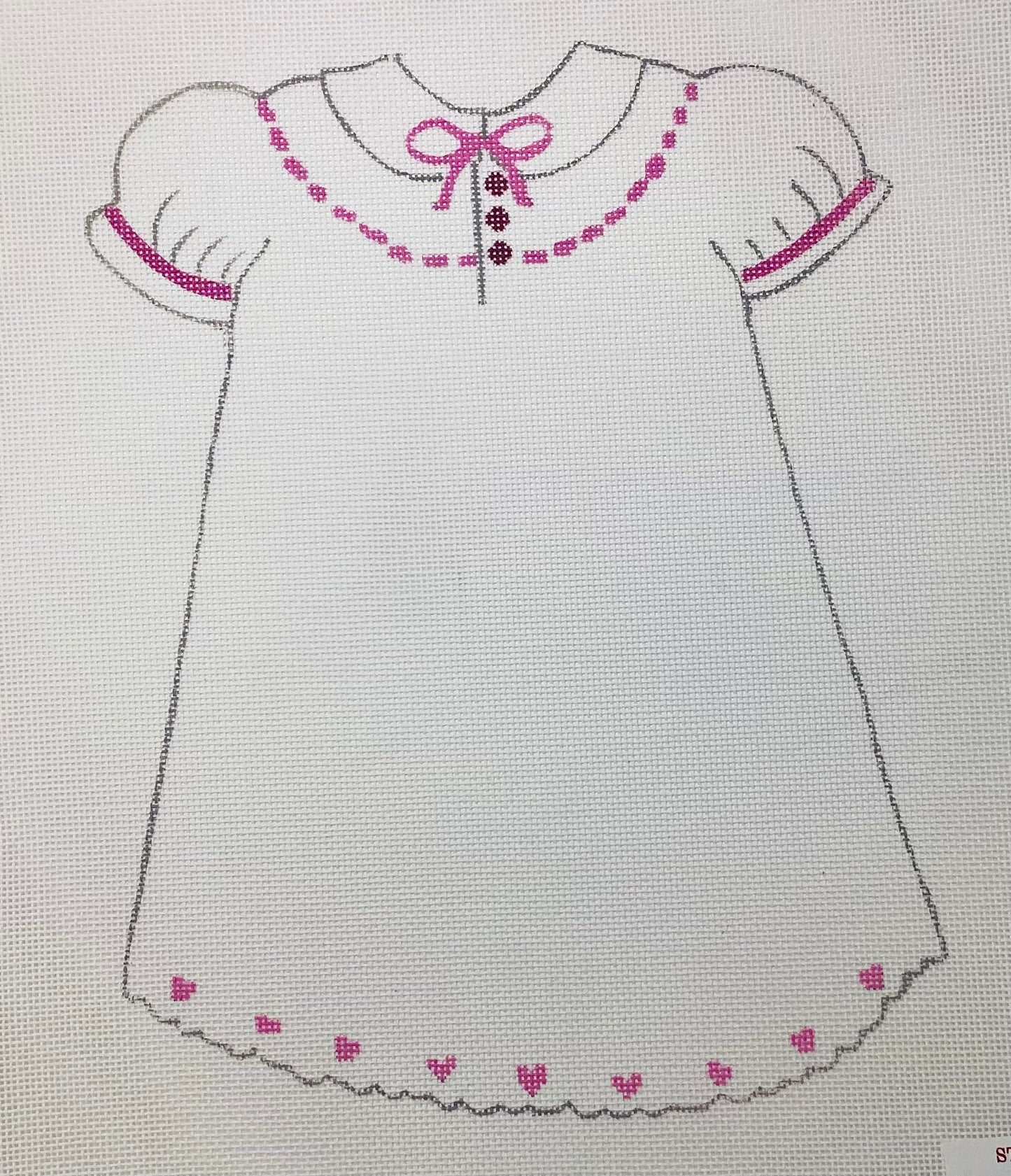 Pink Christening Gown