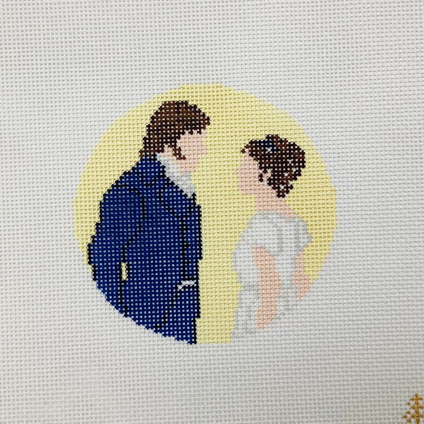 Pride and Prejudice Ballroom Round Ornament