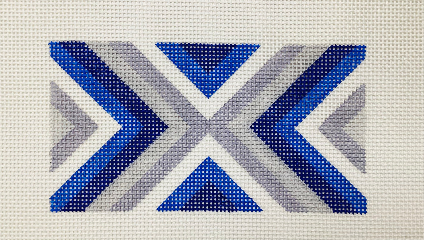 Mini-stripe blue gray Insert