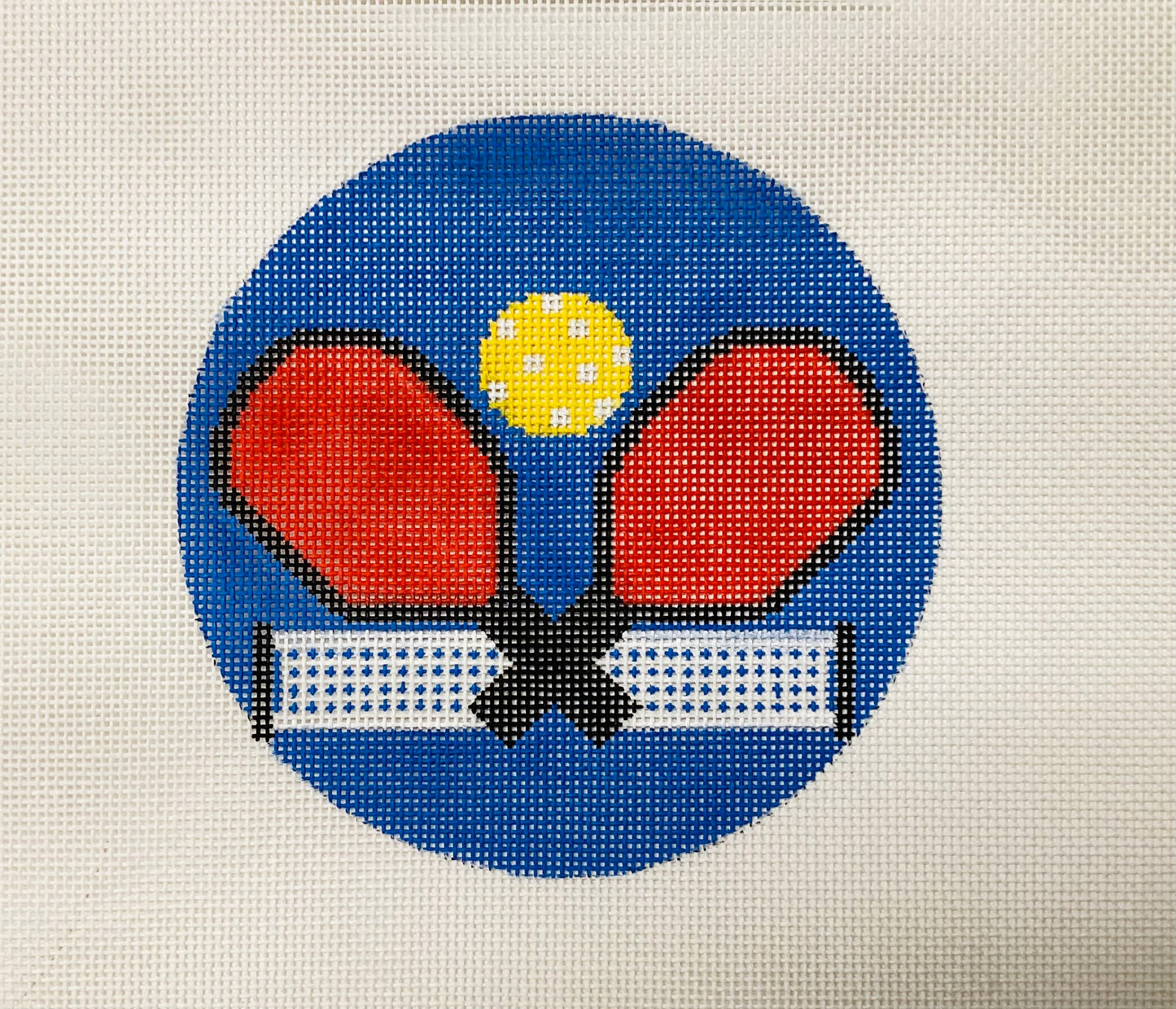 Pickleball Court Needlepoint Canvas
