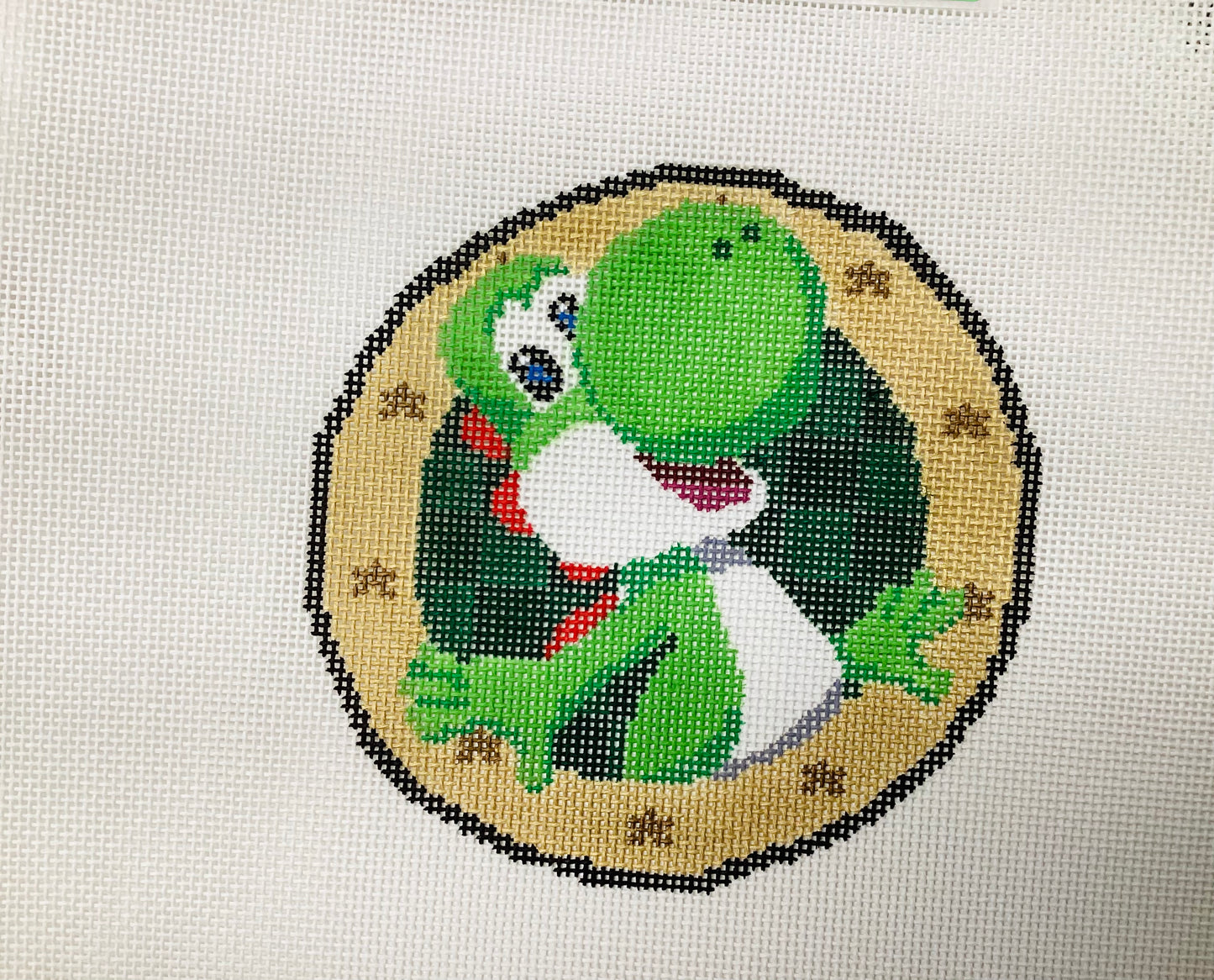 Yoshi Needlepoint Canvas