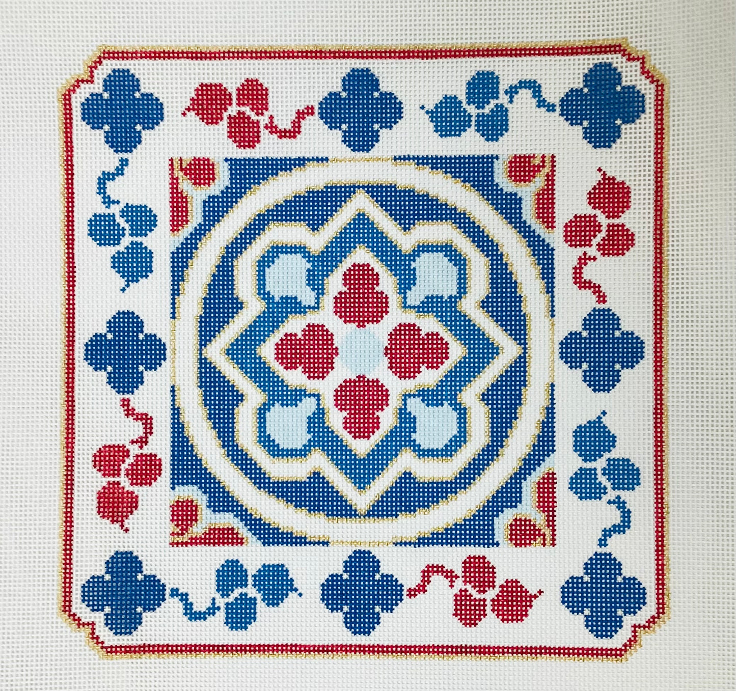 Church Tile Needlepoint 13 mesh