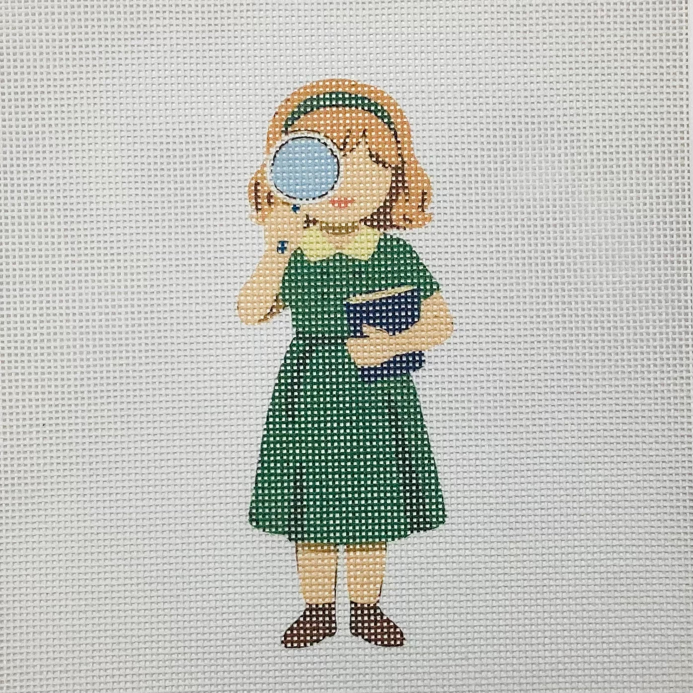 Nancy Drew Needlepoint Design