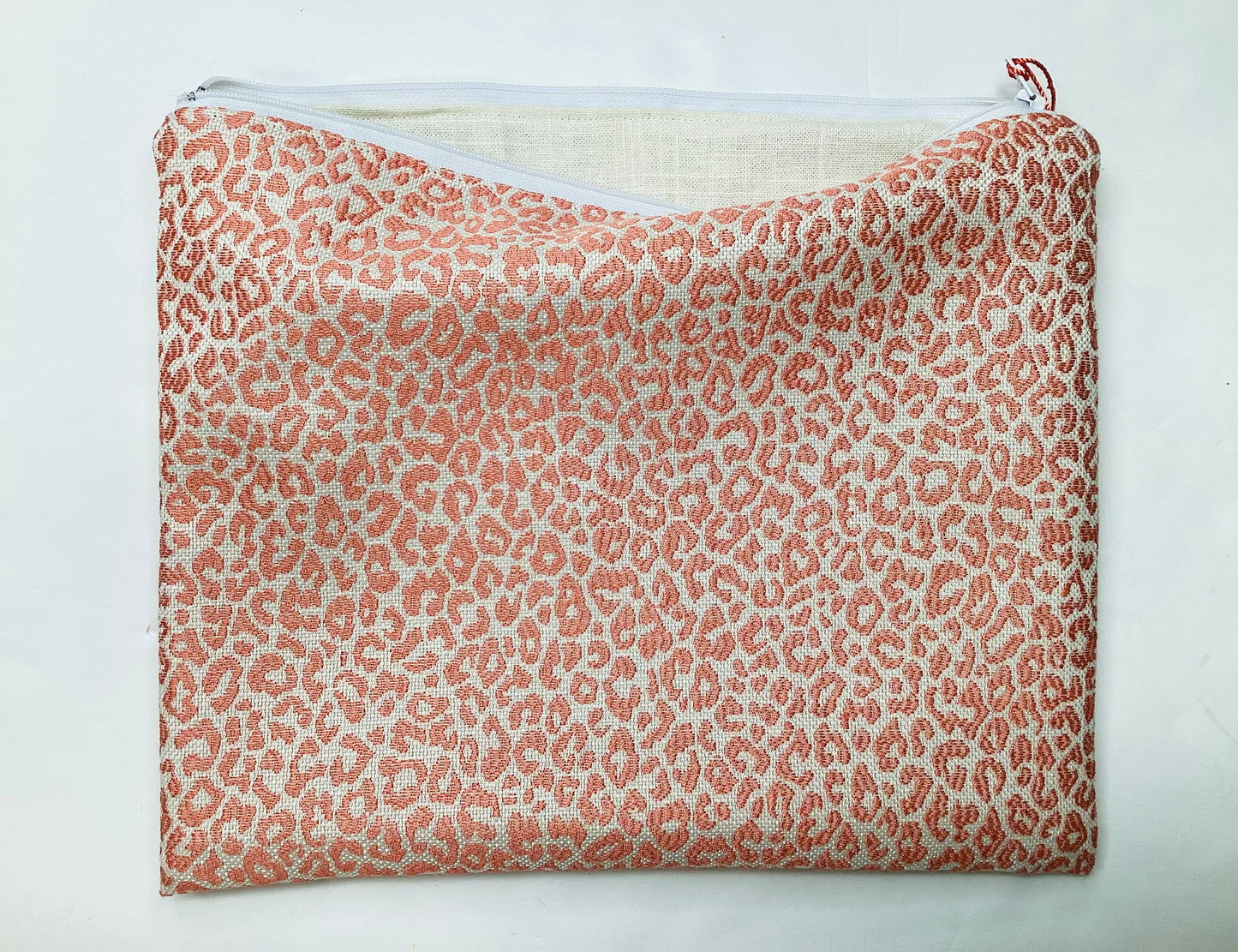 The PIA Bag - Coral/Cream