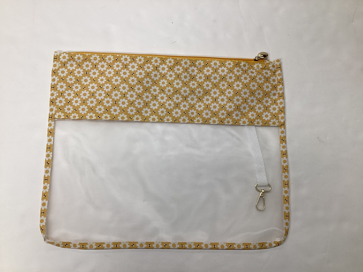 Project Bags - Bees with Daisies Fabric with Mesh