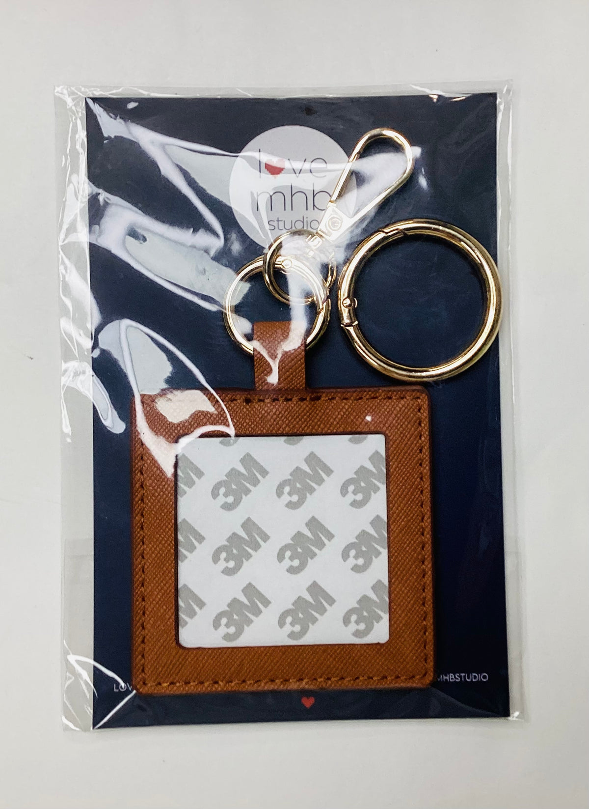 Leather Charm Square