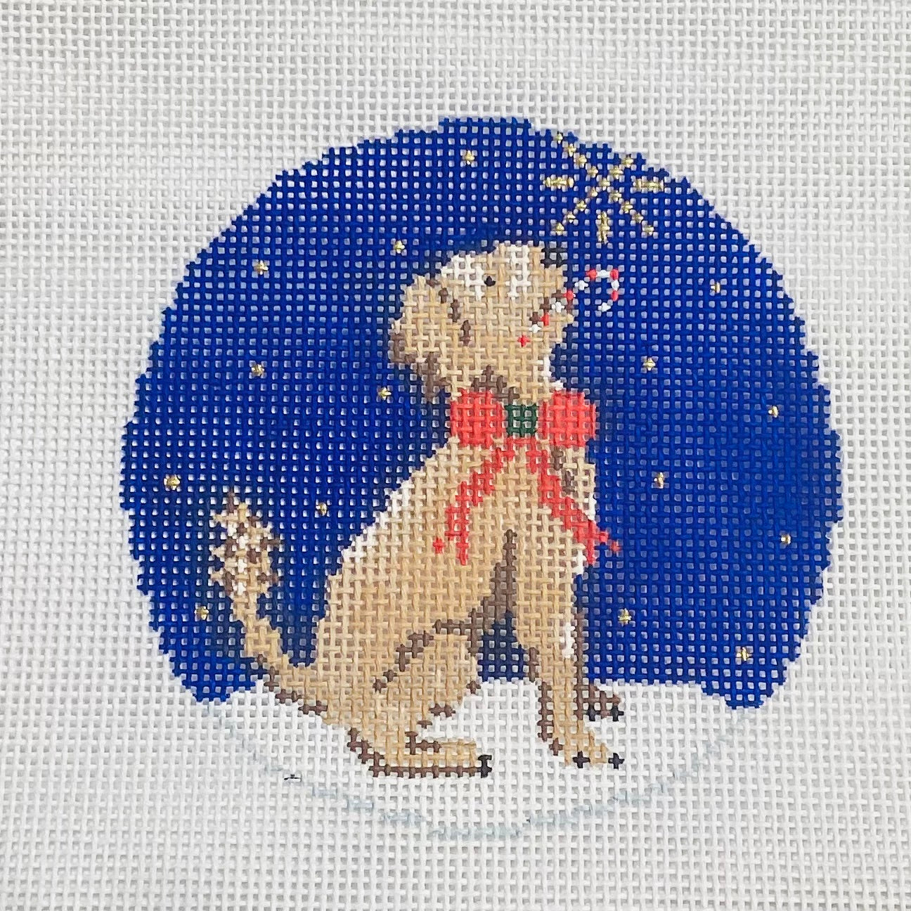 Midnight Goldendoodle Round