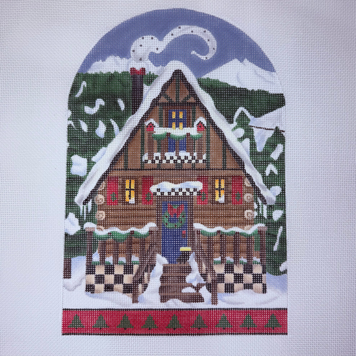 Snowy Cabin