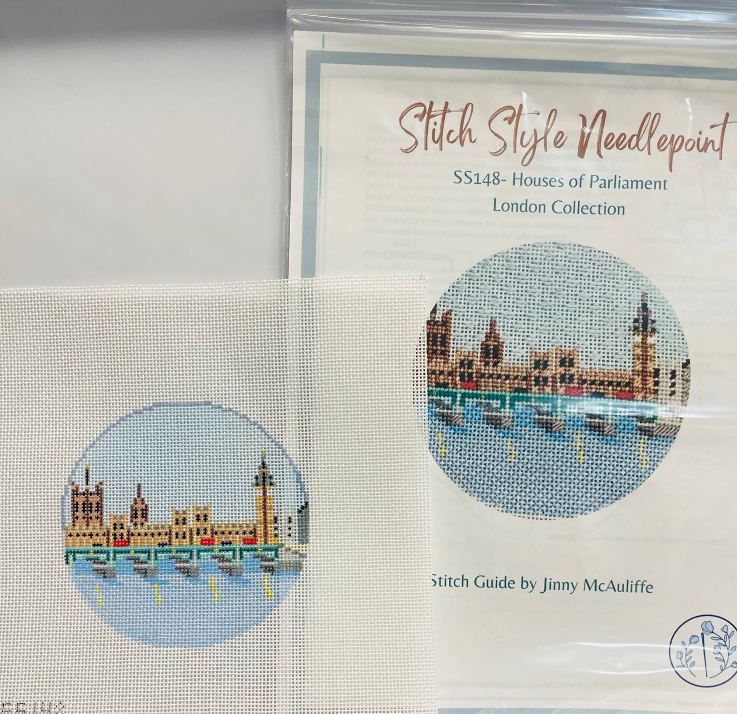 Houses of Parliament w/Stitch Guide