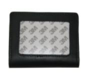 tri fold wallet - black