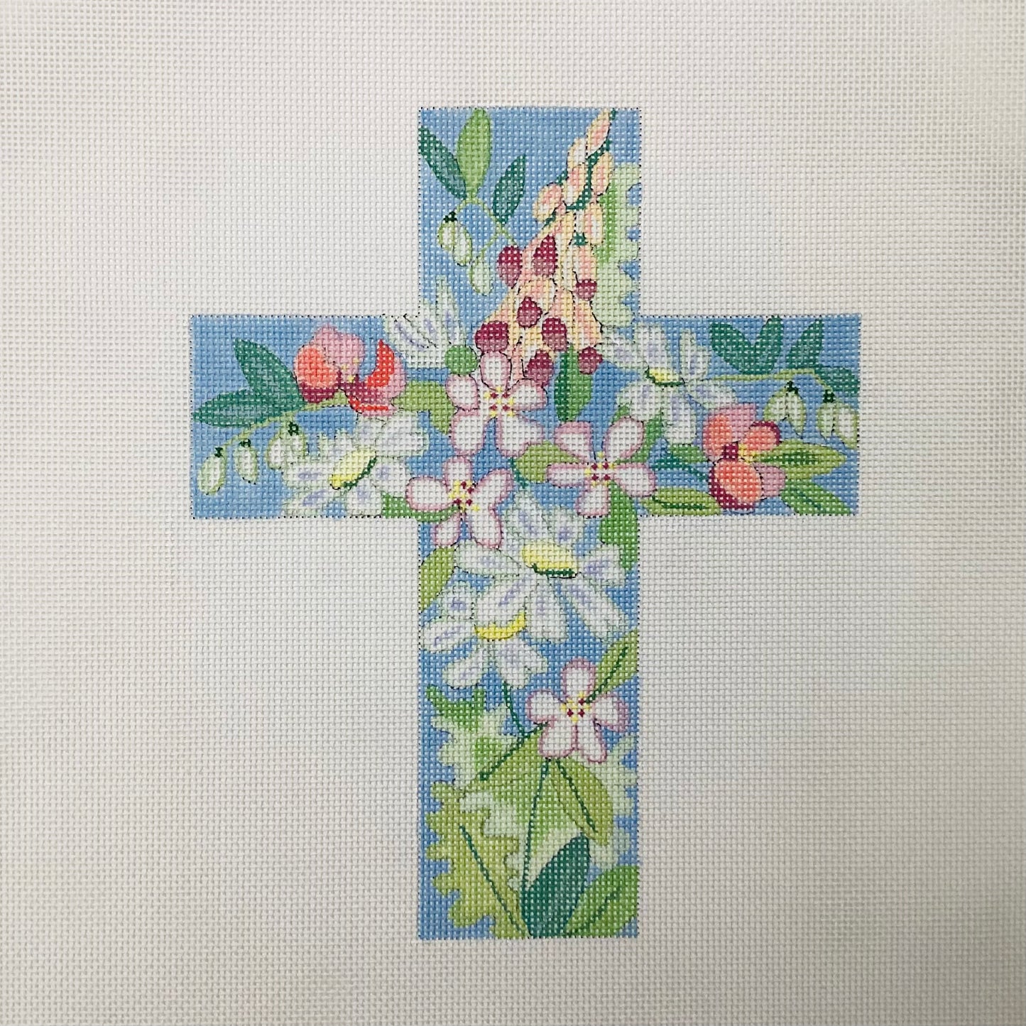 Cross - Daisies and Foxgloves
