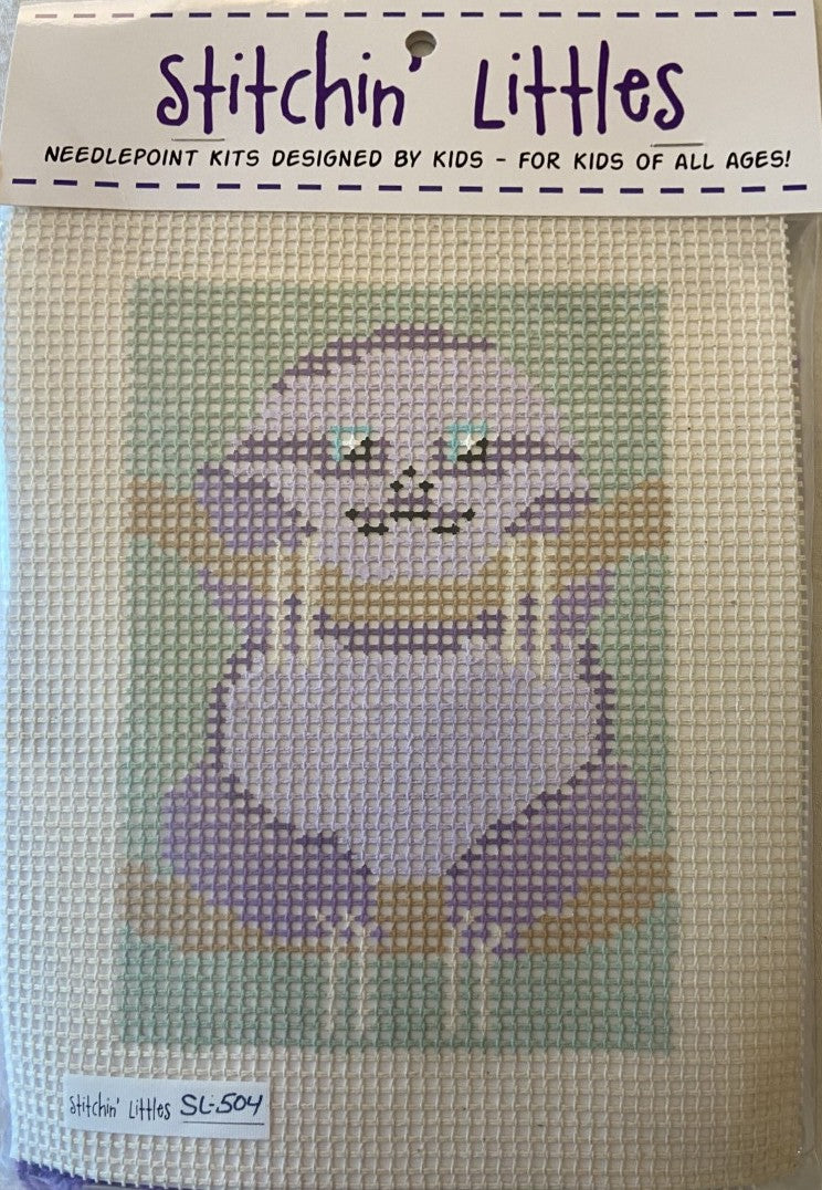 Stitchin' Littles Kit 5x7 - Sweetie Pie Sloth