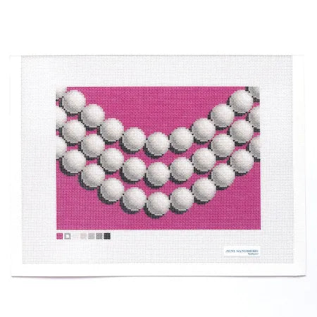 Pearl Clutch - Fuschia