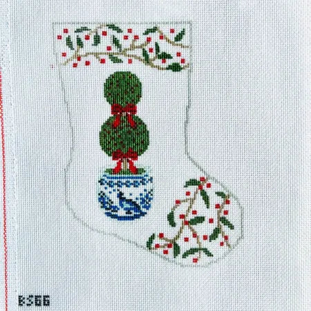 Topiary Orn Stocking
