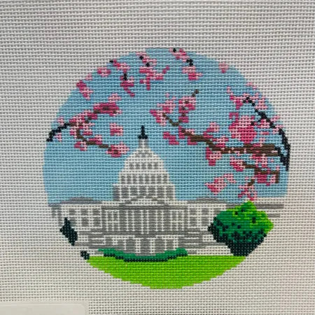 Capitol w Cherry Blossoms