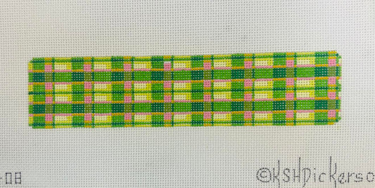 Cuff - pink, green, soft lime