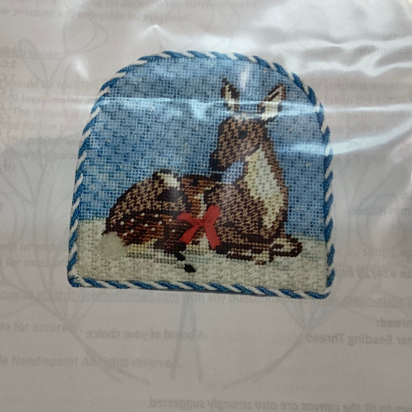 Mama and Baby Deer with Stitch Guide