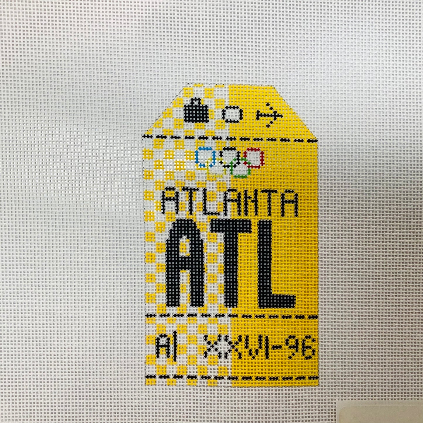 Atlanta Luggage Tag - HN
