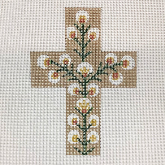 floral cross