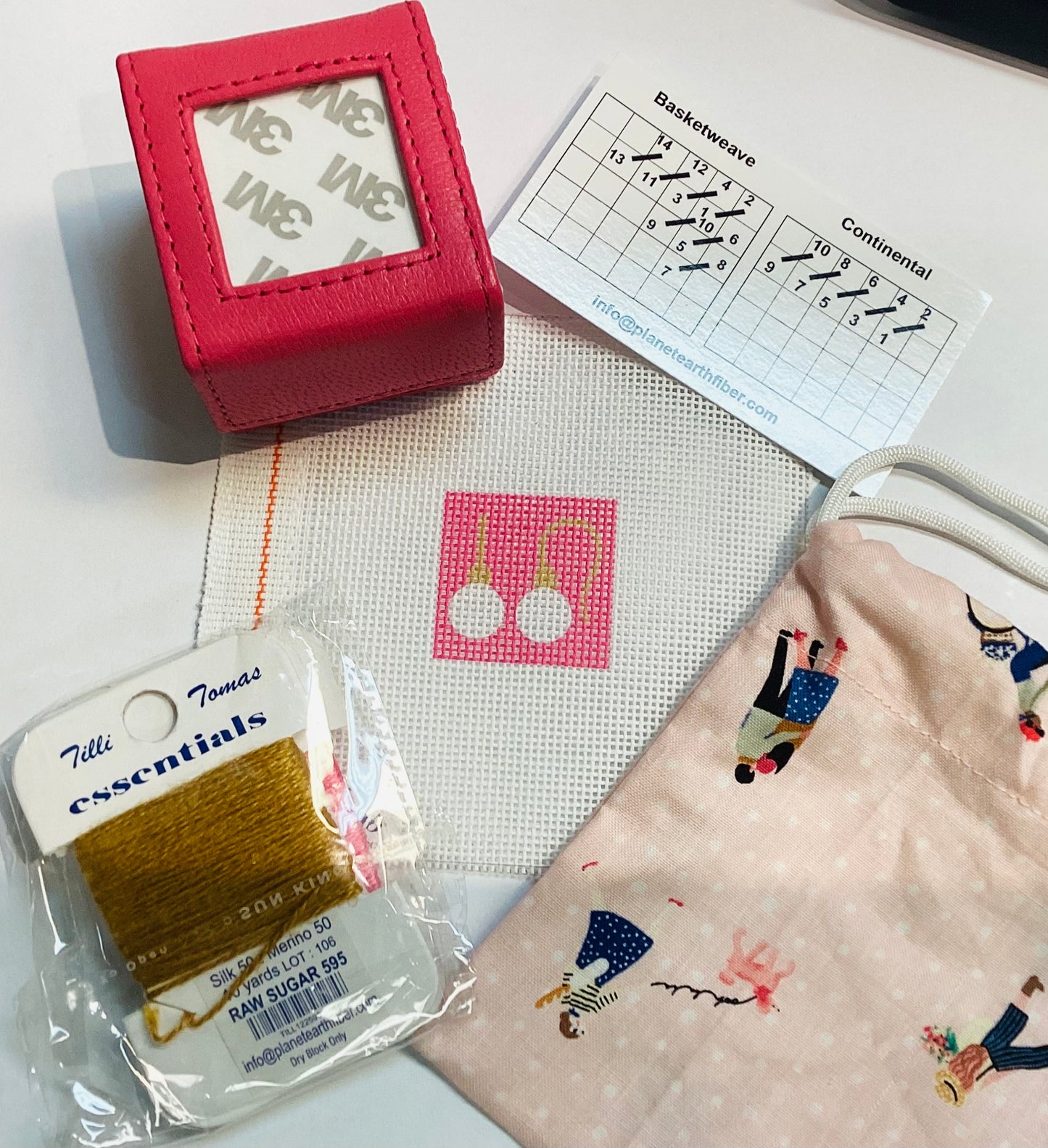 Bitty Box Kit - Pink Earrings