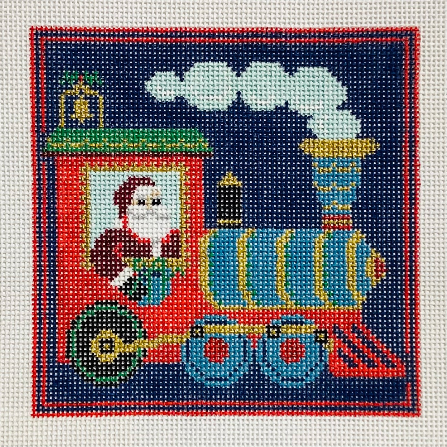 Santa train square