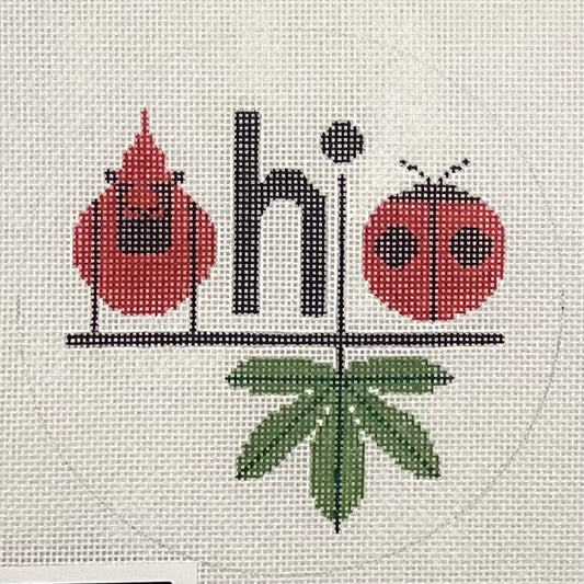 Ohio Ornament - Charley Harper