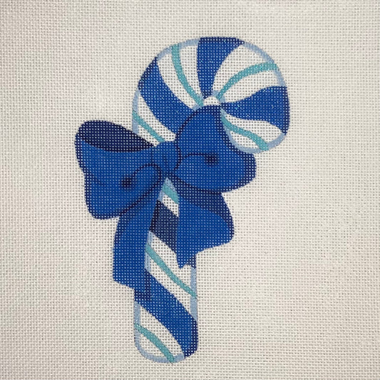 Blue & White Candy Cane