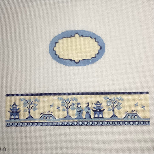 Blue & White Limoges Box