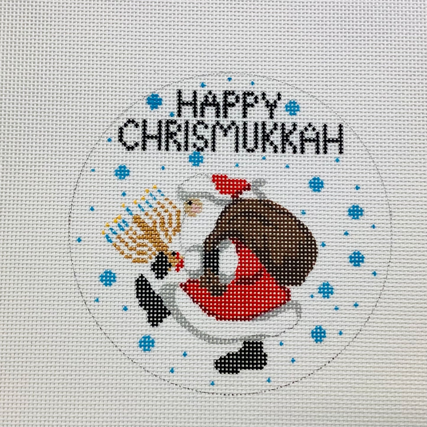Happy Chrismakkuh Ornament`