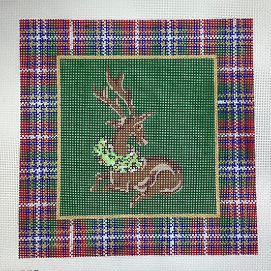 Deer with Wreath