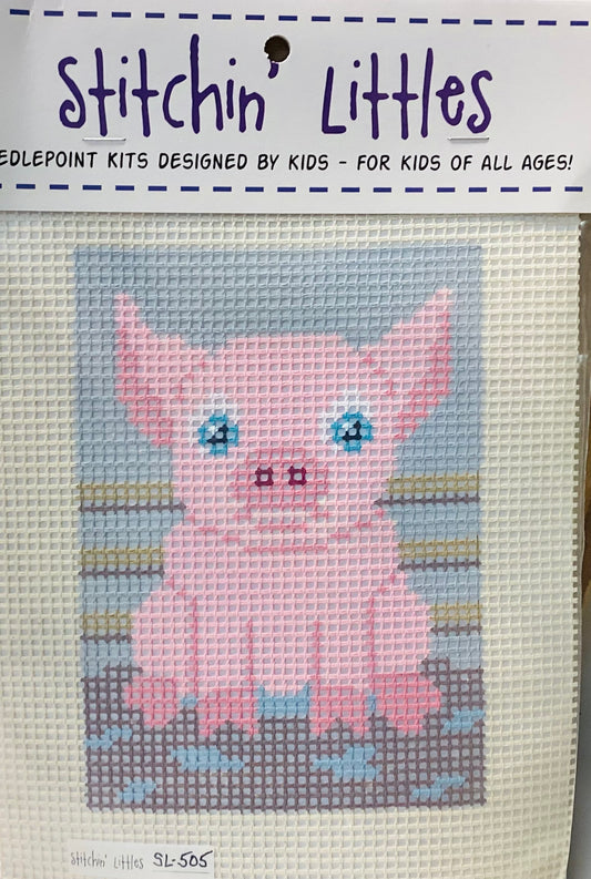 Stitchin' Littles Kit 5x7 - Pig