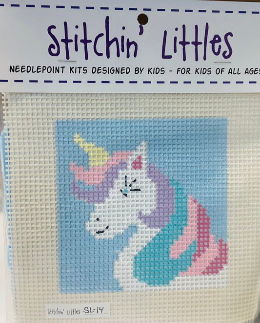 Stitchin' Littles Kit 5x5 - Unicorn