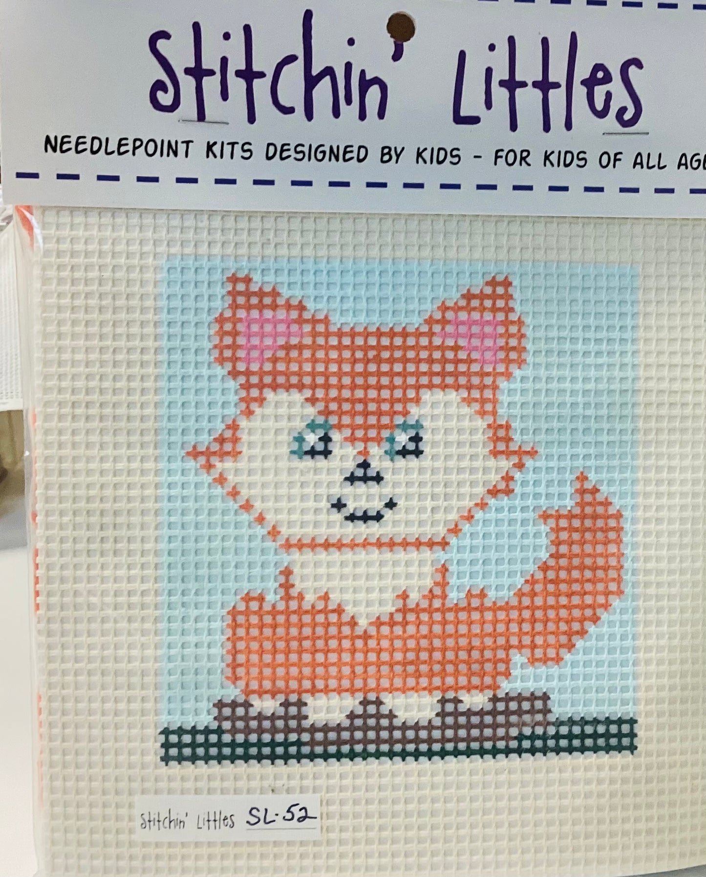 Stitchin' Littles Kit 5x5 - Fox