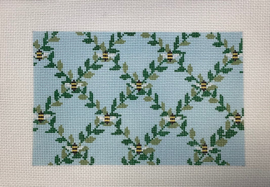 Bee Lattice Acrylic Purse Insert Canvas