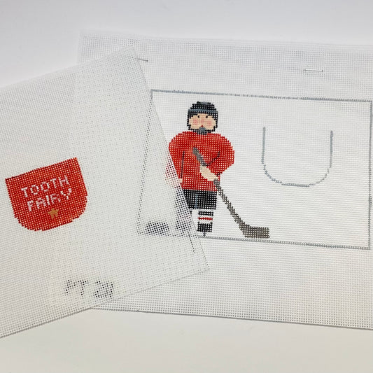 Hockey Tooth fairy Pillow