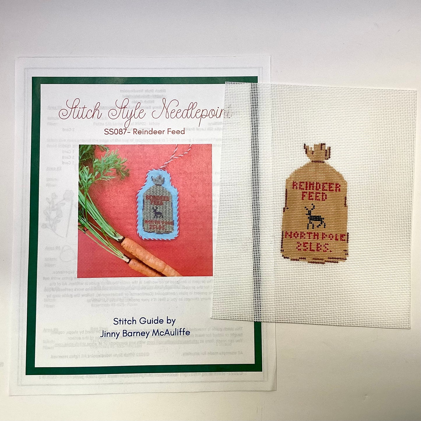 Reindeer Feed Sack