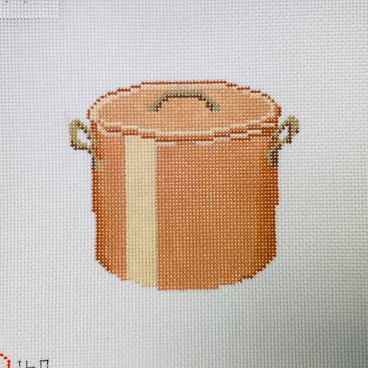 French Kitchen Copper Stock Pot