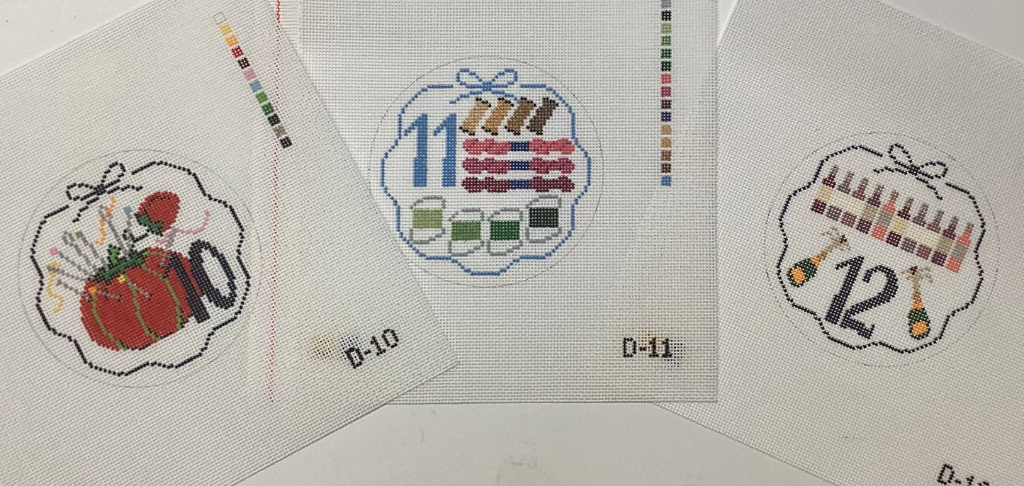 12 Days of Needlepoint - Day 2 only